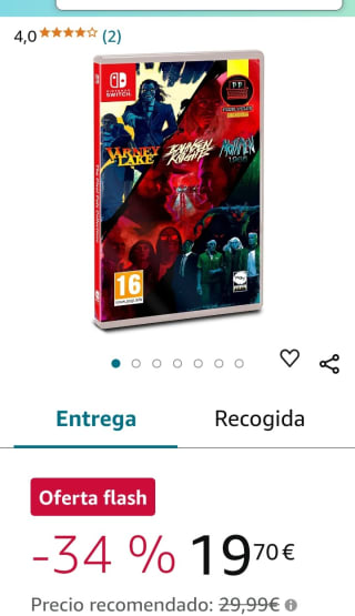 The Pixel Pulps Collection Special Nintendo Switch 19,70€.