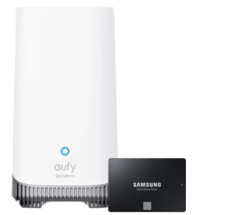Eufy Homebase 3 met gratis Samsung 870 EVO 500GB SSD voor €194 bij Coolblue