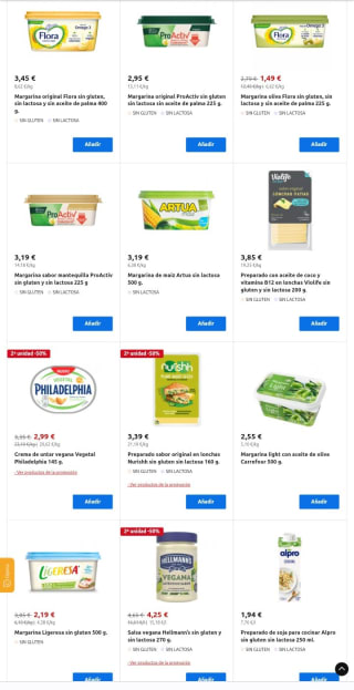 Alternativa Vegetal Ofertas desde Carrefour.