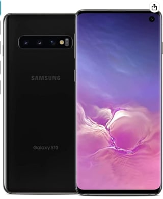 Samsung S10 reacondicionado 128GB por $3,722.47 en Amazon