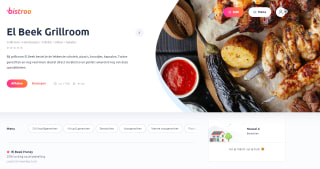 Tijdelijk 20% korting bij El Beek Grillroom op Bistroo in Tilburg