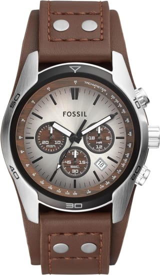 Fossil CH2565 Coachman herenhorloge met leren band voor €83,98