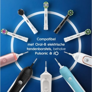 Oral-B Pure Clean Charchoal Opzetborstel - 8 Stuks voor €14,64 bij bol.com