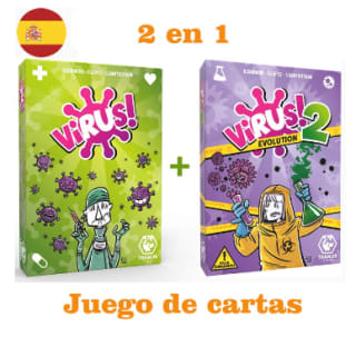 Juego de mesa: Virus! + Virus! 2 por 14.56€