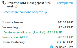 Onevan elektrische slagmoersleutel 1/2" 1800Nm 18V voor €38,63 dmv code bij Wish