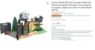 Jurassic World Mattel - Minis Ataque del dinosaurio por 6.6€