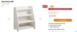 Kwantum kast Serino 60X35X70 cm voor €25