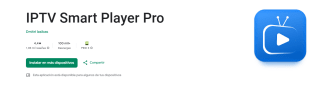 Gratis IPTV Smart Player Pro (Android)