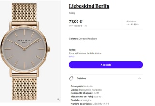 Reloj para Mujer Liebeskind Berlin por 77€