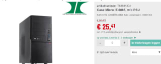 Inter-Tech IT-6865 midi tower behuizing voor €25,41 bij Reichelt