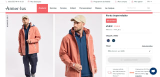 Parka imperméable Armor-lux à 69€