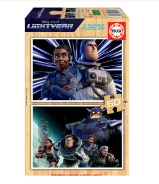Educa Borras Puzzle De Madera 2X50 Piezas Lightyear por 6.6€