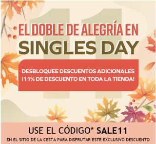11% Dto extra en toda la tienda