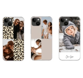Telefoonhoesje met eigen ontwerp gratis (exclusief verzenden) met de kortingscode