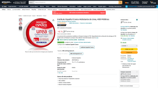 Instituto Español Crema Hidratante de Urea 400ml por 2,68€