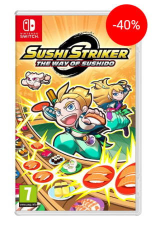 Sushi Striker voor Nintendo Switch voor €3 bij Nedgame