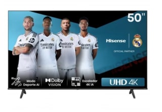 Smart TV LED 50'' (127 cm) Hisense 50A6N, 4K UHD por 294,90€