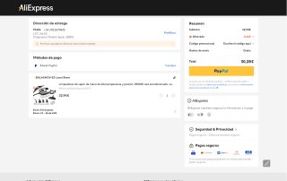 Limpiadora a vapor 2500W por 30,28€