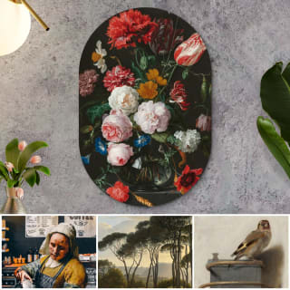 62% korting op muurovalen met unieke collectiebeelden (bv. 60x40 cm voor maar €14,42)