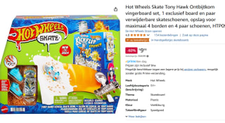 Hot Wheels Skate Tony Hawk Cereal Skate Bowl voor €9,98 met Amazon prime