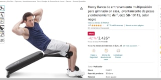 Banco de entrenamiento multiposición Marcy por $2427