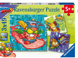 Ravensburger, puzzle Super Zings 3x49 Piezas por 4,99€
