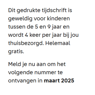 Gratis LEGO Magazine voor kinderen