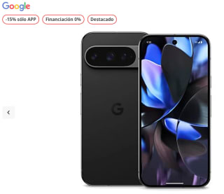 Google Pixel 9 Pro Obsidiana 128 GB 16 GB RAM 6.3 " OLED LTPO Google Tensor G4 4700 mAh Android por solo 679,15€