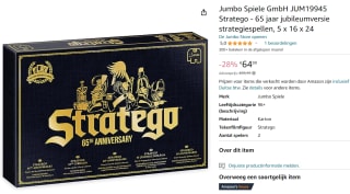 Stratego 65th Anniversary Edition voor €64,99 bij Amazon