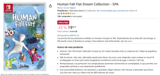 Videojuego Human Fall Flat Dream Collection Nintendo por 19,99€