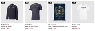 70% korting op Red Bull/Max Verstappen merchandise bij Fuel For Fans