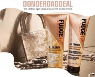 10% korting op Goldwell, Bouclème én Fudge bij Haarshop