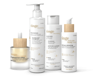 Gratis staal Tinge Skincare