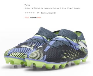 Botas de fútbol de hombre Future 7 Pro+ FG/AG Puma por 72€