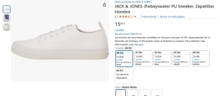 Jack & Jones Zapatillas Bayswater Canvas por 15,90€