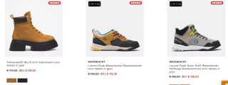 Mid season sale met 30% korting + 10% extra korting dmv de code bij Timberland