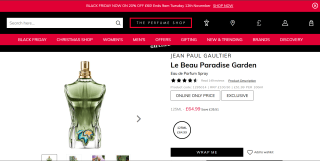 JEAN PAUL GAULTIER Le Beau Paradise Garden 125ml - £64.99