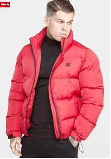 Chaqueta SIKSILK EMBOSSED LOGO de invierno por solo 47,98€