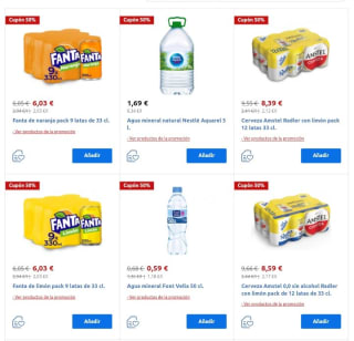 50% que vuelve en Carrefour.