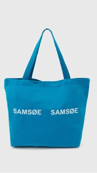 Bolso shopping - azul Samsøe Samsøe FRINKA por 22€