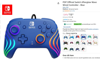 PDP Afterglow WAVE - Gaming Controller voor €15,99 bij Amazon