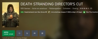 Death Stranding Director's Cut voor €19,99 in de Xbox store