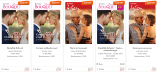 50% korting op alle Harlequin e-books