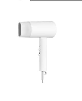 Secador iónico Xiaomi Compact Hair Dryer H101, color blanco o rosa, 1600W por 12,59€
