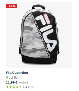 Recopilación de mochilas desde 2,99€ en Sprinter