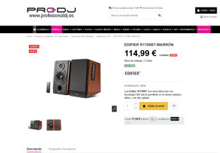 Altavoces 2.0 Edifier 1700Bt por solo 114,99€