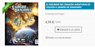 Juego de Mesa El resurgir del Dragon: Sangre de Dragones por 4.99€