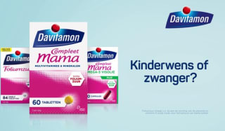 Davitamon Foliumzuur vitamine D 84 smelttabletten voor €7 bij Bol.com