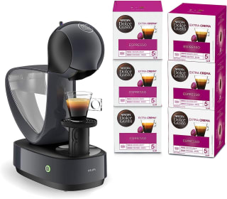 NESCAFÉ Dolce Gusto Infinissima met 5 dozen met 16 capsules voor €50,98 bij AMazon