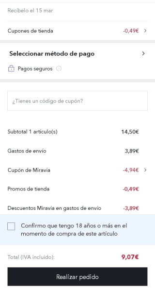 Ron legendario Elixir de Cuba 7 años por 9,07€.